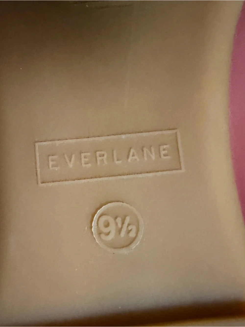Everlane The day loafer Italian Leather Rose 9.5